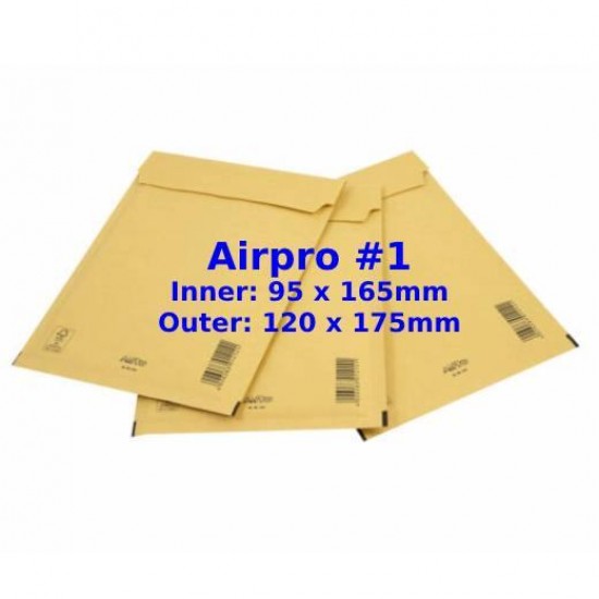 Airpro Padded Envelope No.1 (200 per box)