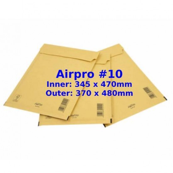 Airpro Padded Envelope No.10 (50 per box)