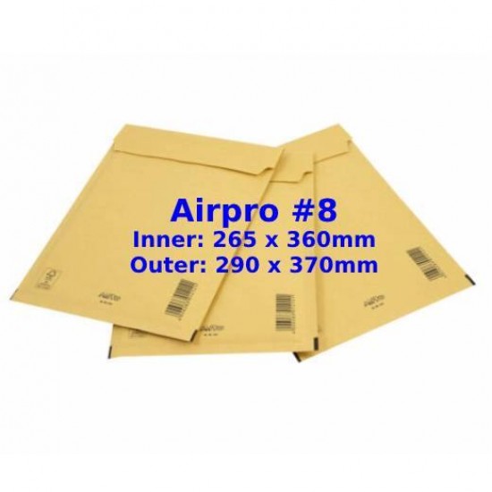 Airpro Padded Envelope No.8 (100 per box)