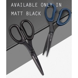 Deli Black Stainless Steel Multi-Purpose Scissors - 175mm (77790) Deli Black Stainless Steel Multi-Purpose Scissors - 175mm (77790)