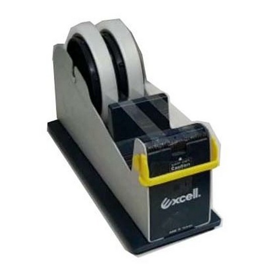 Excell Heavy Duty Steel Desk Tape Dispenser (1" Wide) With Safety