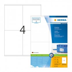 Herma 4454 Superprint 105x144 (400s) Wht Herma 4454 Superprint 105x144 (400s) Wht