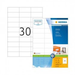 Herma 4456 Superprint 70X29.7mm (3000s) White Herma 4456 Superprint 70X29.7mm (3000s) White