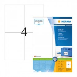 Herma 4676 Superprint 105x148 (400s) Wht Herma 4676 Superprint 105x148 (400s) Wht