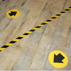 Heavy-Duty PVC Floor Tape for Industrial Hazard Marking Heavy-Duty PVC Floor Tape for Industrial Hazard Marking