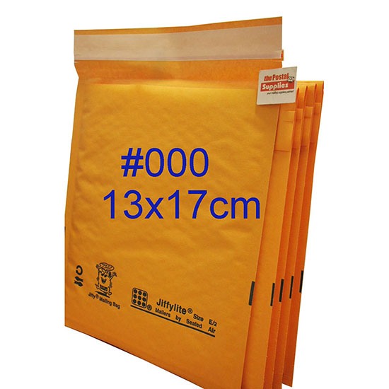 Jiffylite Kraft Bubble Mailer #000 (Wholesale)