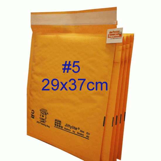 Jiffylite Kraft Bubble Mailer #5 (Wholesale)