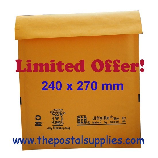 M Size Kraft Bubble Mailer (Wholesale)