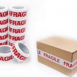 JUMBO Fragile Packing Tape 48mm x 100m