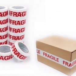 JUMBO Fragile Packing Tape 45mm x 100m JUMBO Fragile Packing Tape 45mm x 100m