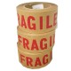 JUMBO Fragile Kraft Paper Tape 60mm