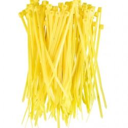 Nylon Cable Tie - Yellow 3x100mm