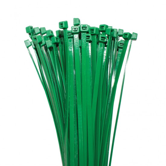 Nylon Cable Tie - Green 3x100mm