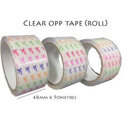 Clear OPP Packing Tape 48mm x 50m | Strong Adhesive & Tear-Resistant