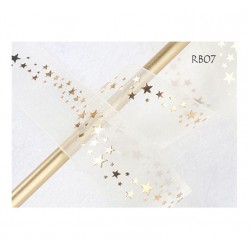 2-2.5cm Thick GOLD Ribbon for Gift Wrapping