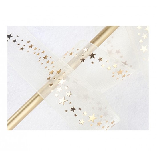 2-2.5cm Thick GOLD Ribbon for Gift Wrapping