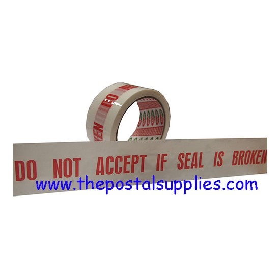 Do Not Accept If Seal Is Broken Tape 48mmx40yds