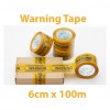 Wide Security Warning Tape 60mm