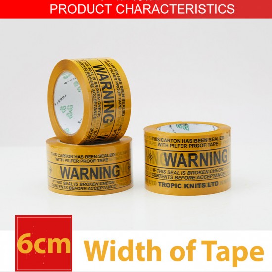 Wide Security Warning Tape 60mm