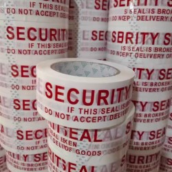 JUMBO Security Do Not Accept Packing Tape 50mm x 100m JUMBO Security Do Not Accept Packing Tape 50mm x 100m