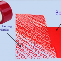 Tamper-Evident Security Tape [RED]