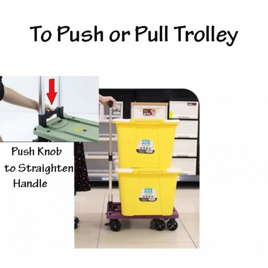 Handy Portable FOLDABLE PLATFORM TROLLEY (UP TO 150KG)