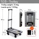 Handy Portable FOLDABLE PLATFORM TROLLEY (UP TO 150KG)