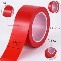 Floor Marking PVC Tape 48mm x 33m | Warehouse & Safety Floor Line Tape Singapore