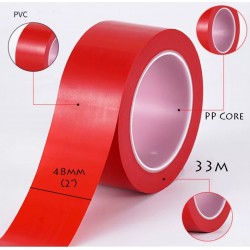 Floor Marking PVC Tape 48mm x 33m | Warehouse & Safety Floor Line Tape Singapore