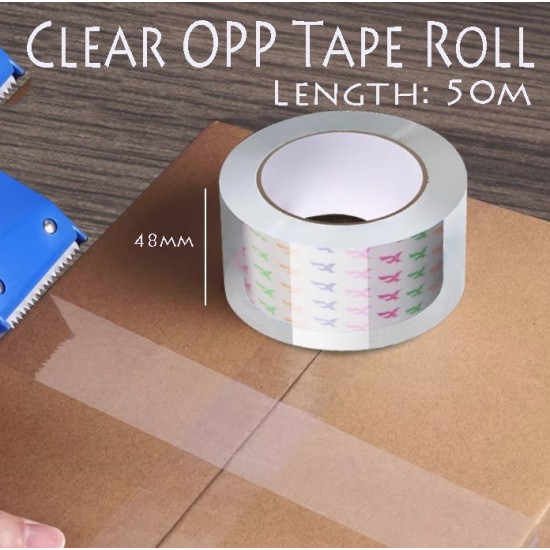 [Bundle] Carton Tape Dispenser | 2rolls of 48mm (50m) OPP Tape