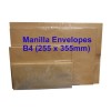 Manilla Envelope B4 10x14 (Pack of 10)