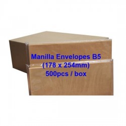 Envelope B5 7x10 Manilla (Box)