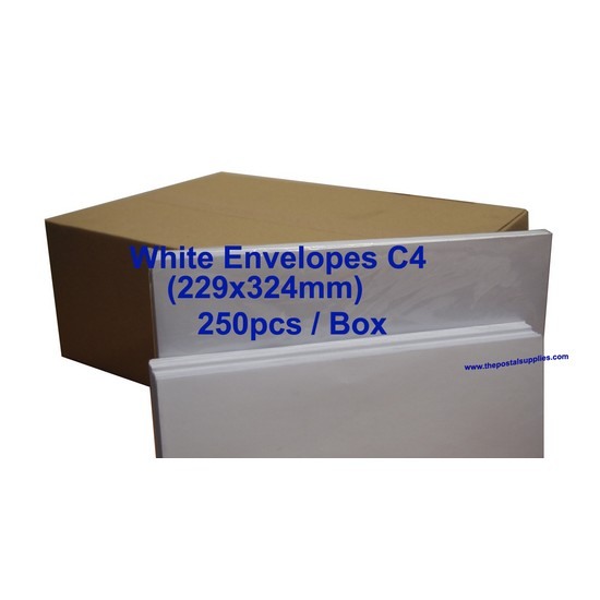 Envelope C4 9X12-3/4 White (box)