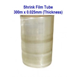 Shrink Film Tube 300m x 0.025mm