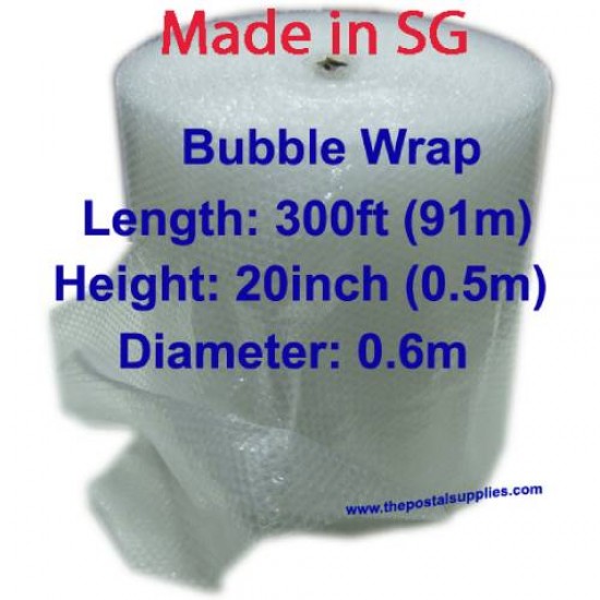 Bubble Wrap ® Roll 300ft(L) x 20inch(H) (Min. of 6 rolls)