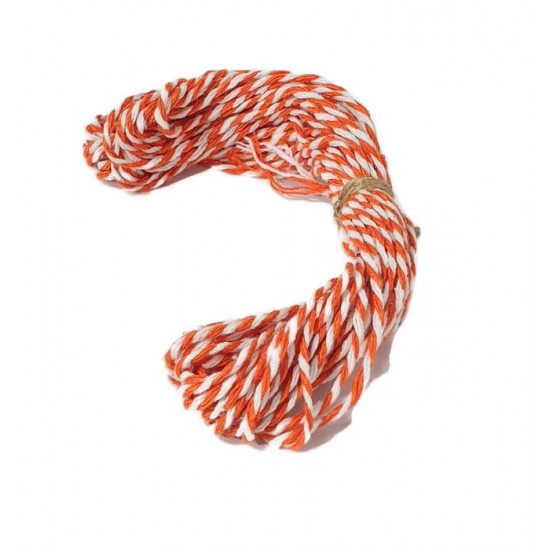 Baker's Twine (Orange & White)