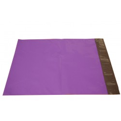 Purple Poly Mailers in 10