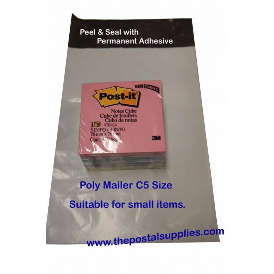 White Poly Mailer #S2 22x26cm