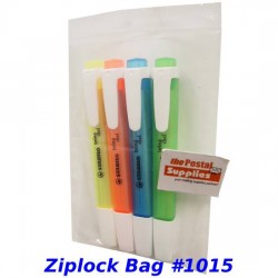 Thick Clear Ziplock Bags (No Red Lines) #1015