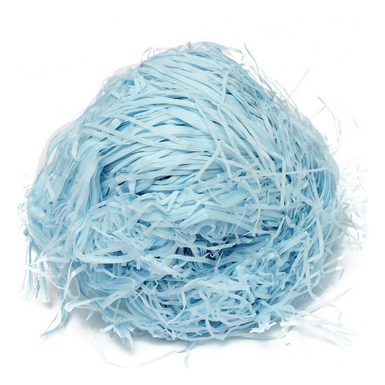 Baby Blue Shredded Paper 