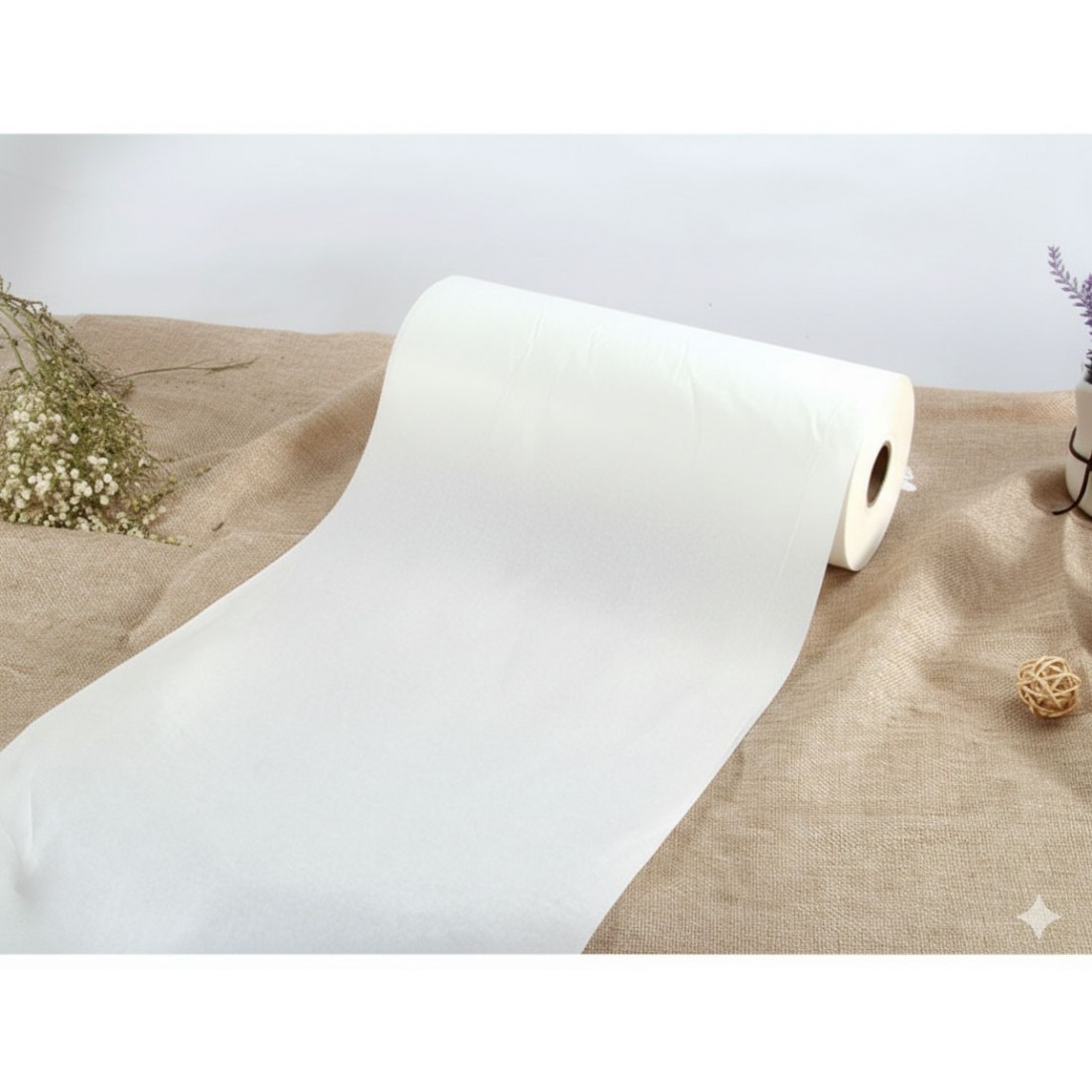 Eco-Friendly White Interleaf Paper Roll 28gsm | 50cm x 100m [Your ...