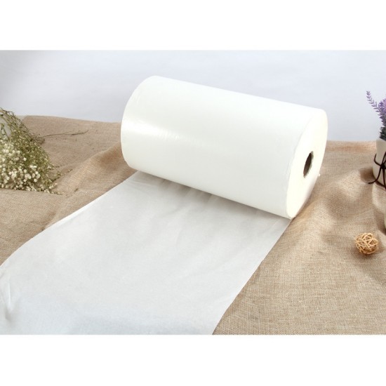 Eco-Friendly Recyclable White Thin Interleaf Paper 28gsm in 350m Roll