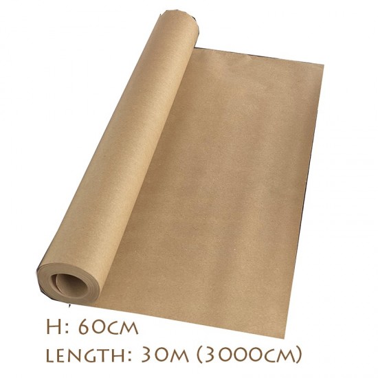 Eco-Friendly Recyclable Brown Kraft Paper 80gsm in Roll
