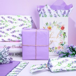 Lavender Wrapping Tissue Papers 50x70cm (17gsm) Lavender Wrapping Tissue Papers 50x70cm (17gsm)