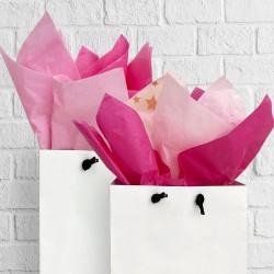 Light Pink Wrapping Tissue Papers 50x70cm (17gsm) Light Pink Wrapping Tissue Papers 50x70cm (17gsm)