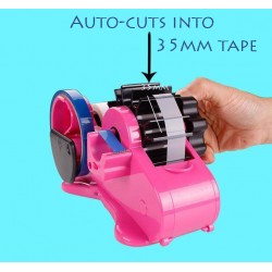 4-in-1 Multi-Purpose Tape Cutter Bench Dispenser | Automatic Tape Dispenser for Packing, Office & Craft Use