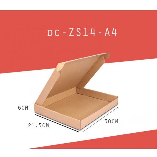 Postal Mailing Pizza Folding Box Size DC-ZS14-A4