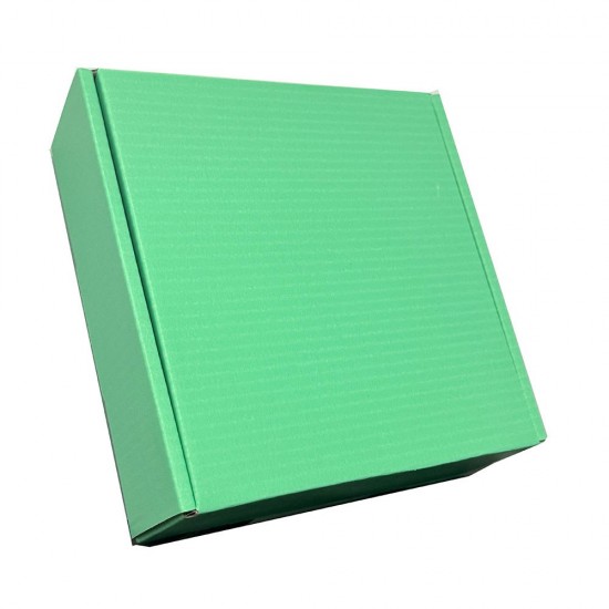 Green POSTAL MAILING PIZZA FOLDING BOX SIZE DC-SQ1505