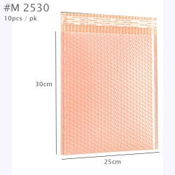 Poly Bubble Mailer Bag #M 2530 – Pink A4 Size Padded Mailer 10pcs Singapore