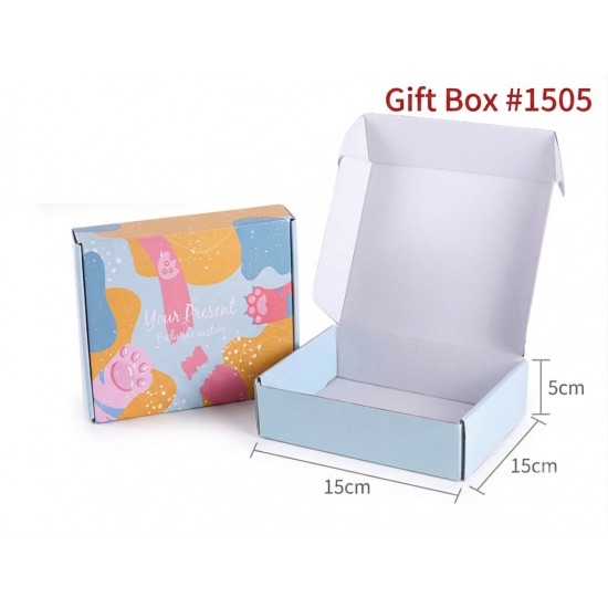 Colourful Pet Paw Print Gift Box & Mailer | D20 Premium Corrugated Packaging Colourful Pet Paw Print Gift Box & Mailer | D20 Premium Corrugated Packaging